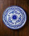 Plato Trinche Plana 23 cm Azul Cobalto | Motiva 2.0