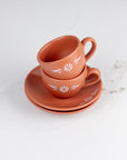 Set de 2 Tazas con Plato | Colección Puebla 2.0