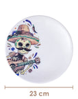 Set 4 Platos Día de Muertos
