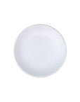 Plato Trinche 15 cm Sin Relieve Blanco Mate | Chena