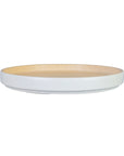 Plato Trinche Arena Mate/Blanco Mate 23 cm | Mediterráneo