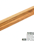 408 Essential, Rectangle Edge Grain | Teakhaus