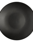 Plato Trinche 27 cm Sin Relieve Negro Mate | Chena