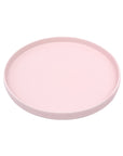 Plato Trinche Rosa Mate 23 cm | Mediterráneo