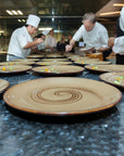 Plato Trinche Chena sin Relieve 27 cm | La Tierra