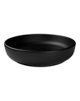Plato Hondo Ensenada Negro Mate 27 cm | Mediterráneo