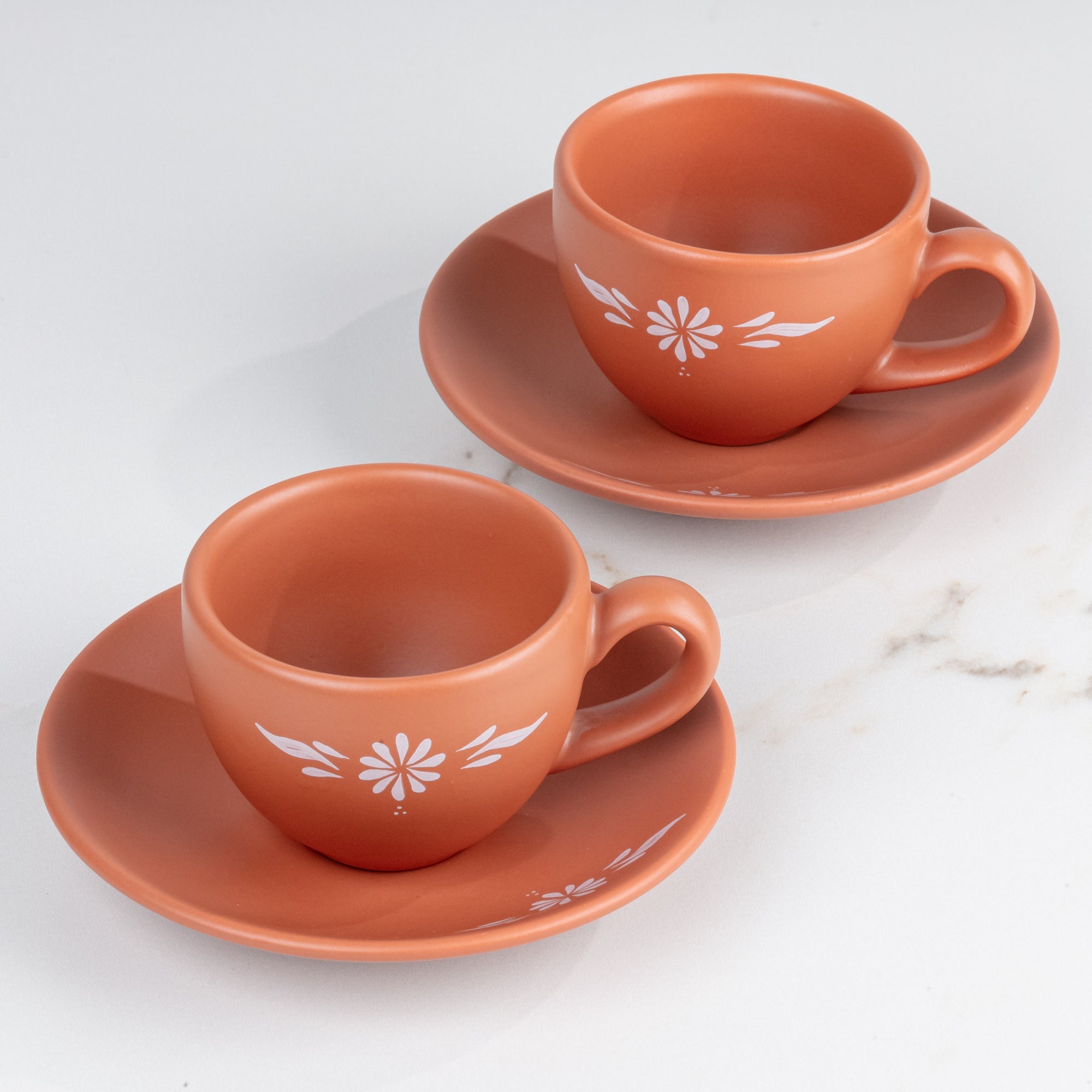 Set de 2 Tazas con Plato | Colección Puebla 2.0