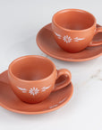 Set de 2 Tazas con Plato | Colección Puebla 2.0