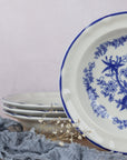 Set de 4 Platos Avenero 20 cm | Carola Azulejo