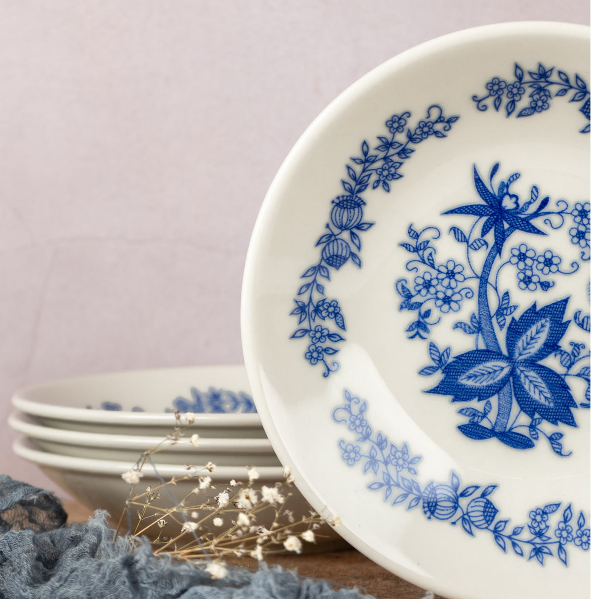 Set de 4 Platos Avenero 20cm | Laila Azulejo