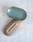 Platón Taco 20 cm | Tulum Ecoceramics Bicolor
