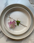 Plato Hondo Ensenada Blanco Mate 20 cm | Mediterráneo