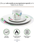 Porcelain Tableware 12 pieces | Macy