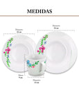 Porcelain Tableware 12 pieces | Macy