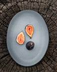 Platón Oval OTB 20 cm | Gris Denali Mate