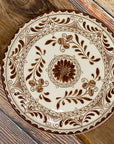 Plato Trinche Plana 19 cm Café | Motiva 2.0