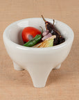 Molcajete Grande Blanco de 580 ml