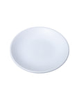 Plato Trinche 19 cm Sin Relieve Blanco Mate | Chena