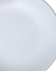 Plato Trinche 27 cm Sin Relieve Blanco Mate | Chena