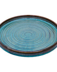 Plato Trinche 27 cm Mediterráneo con Relieve | Mediterráneo 2.0