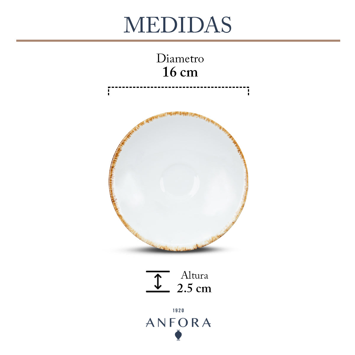 Set de 2 Tazas con Plato | Colección Artisan