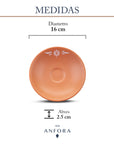 Set de 2 Tazas con Plato | Colección Puebla 2.0