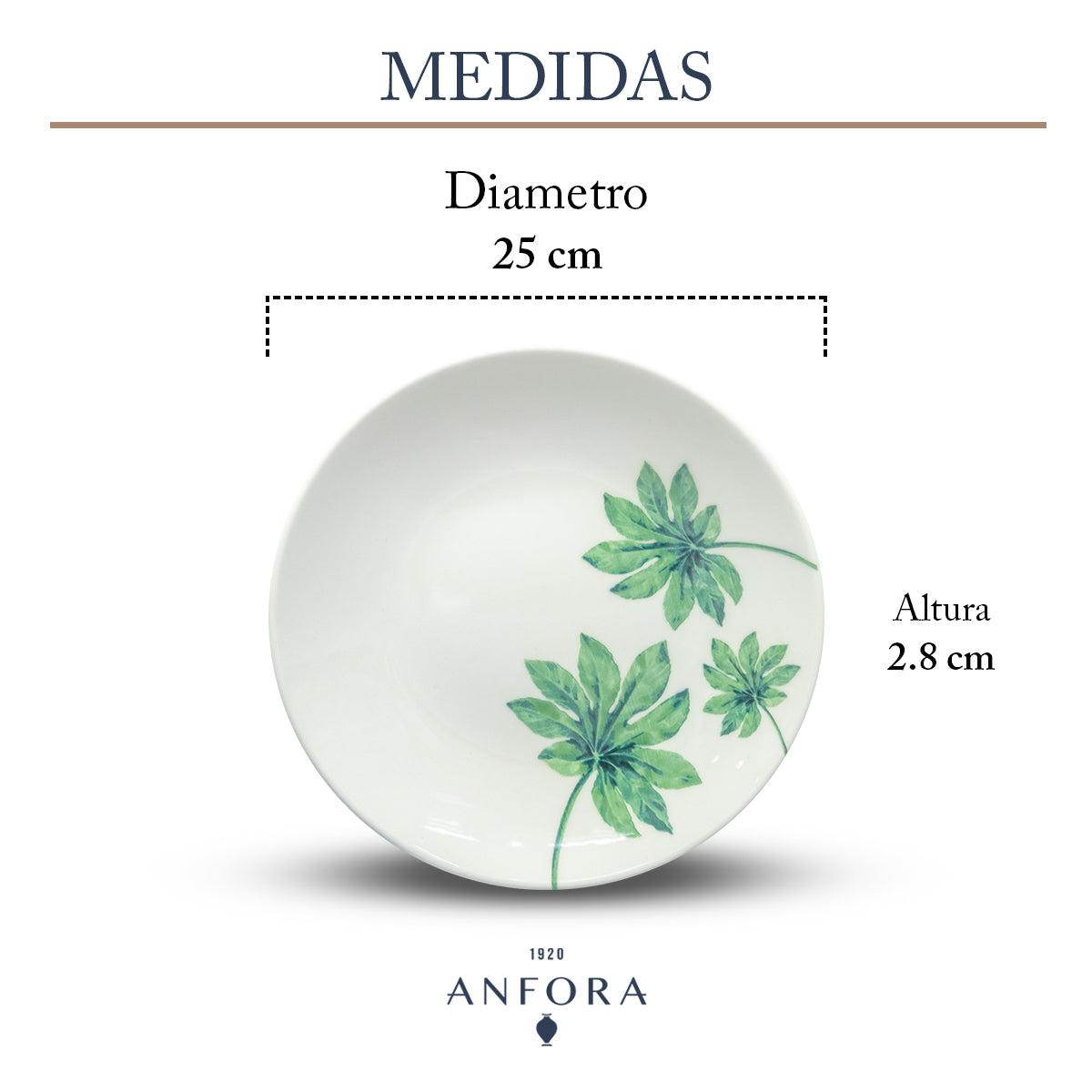 Porcelain Tableware 16 pieces | Tropical