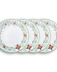 Set 4 Platos Trinche 25 cm Laila Noche Buena