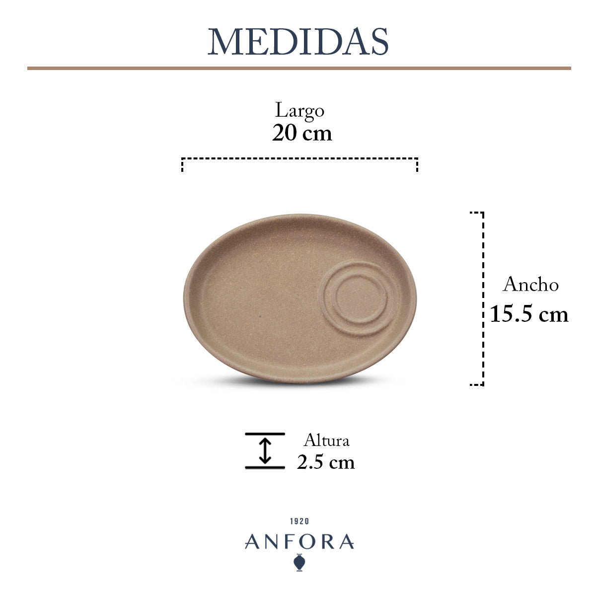 Set de 2 Tazas con Plato | Colección Eco-Ceramics