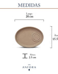 Set de 2 Tazas con Plato | Colección Eco-Ceramics