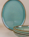 Platón Oval 34 cm | Plana Caribe