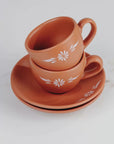 Set de 2 Tazas con Plato | Colección Puebla 2.0
