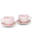 Set Taza latte con Plato | Soft Pink