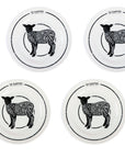 Set de 4 Platos Trinche 23 cm | La Capital