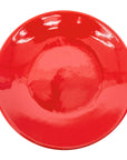 Plato Trinche Chena sin Relieve 27 cm | Rojo Brillante