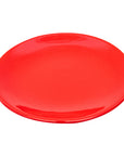 Plato Trinche Chena sin Relieve 27 cm | Rojo Brillante