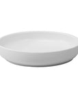 Plato Hondo Ensenada Blanco Mate 27 cm | Mediterráneo
