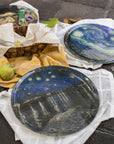 Plato Trinche 30 cm Noche Estrellada Sobre el Ródano | Van Gogh