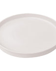 Plato Trinche Blanco Mate 27 cm | Mediterráneo