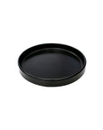 Plato Trinche Negro Mate 15 cm | Mediterráneo