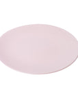 Plato Trinche 27 cm Chena Sin Relieve | Soft Pink Rosa Mate