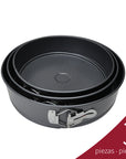 Caja de 3 piezas Set de Moldes para Hornear Desarmables | Tavola