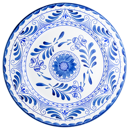 11 3/4” Dinner Plate | Talavera Type