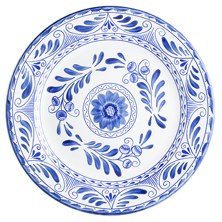 Plato Trinche Anfora de 23 cm | Talavera
