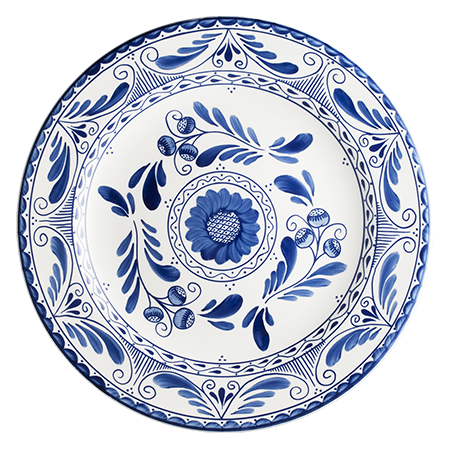 11" Dinner Plate | Talavera Type